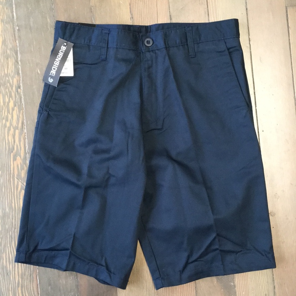 Burnside Chino Shorts 30 in Navy